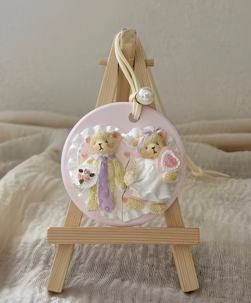 🌸Aroma Stone – Sweetheart Bears