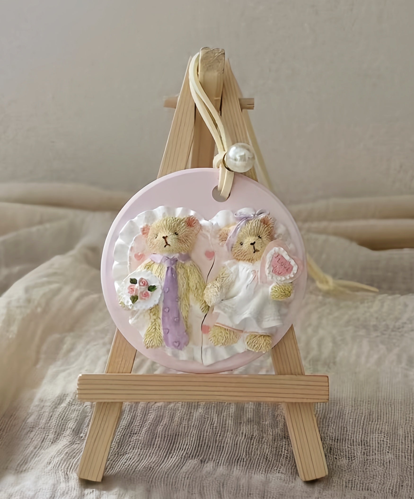 🌸Aroma Stone – Sweetheart Bears